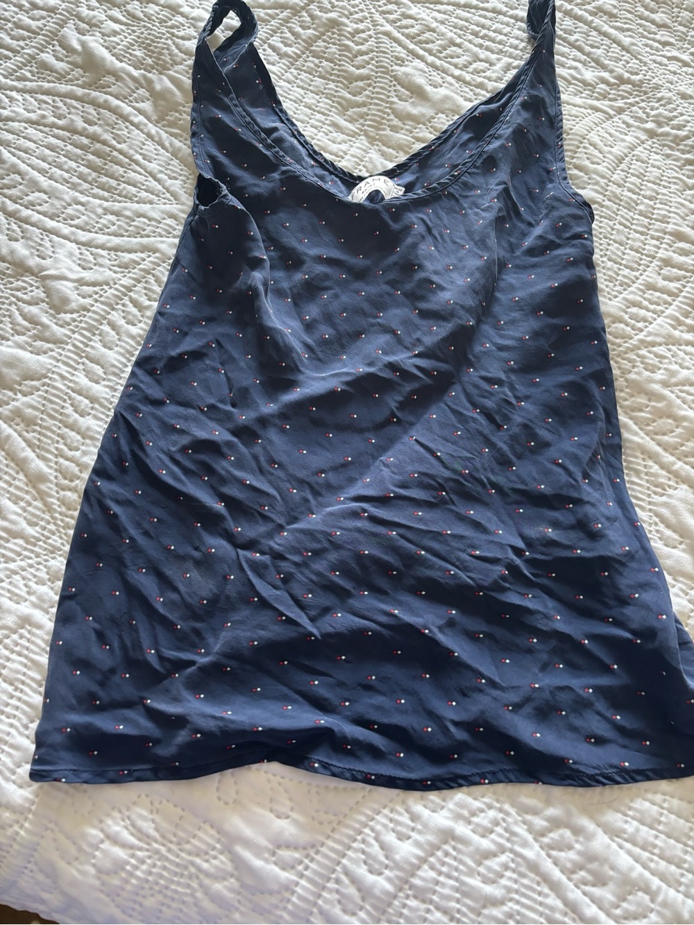 FRAME Silk Charmeuse tank - terrible pictures, beautiful top!
